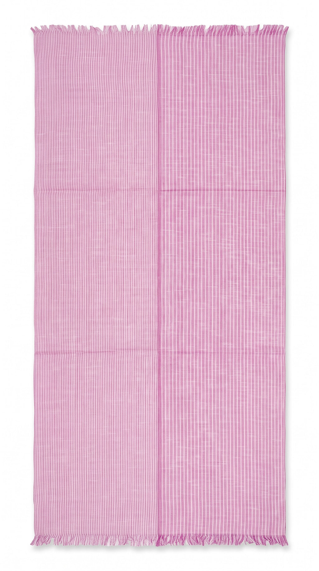 Two-Tone Stripe Viscose Stole
