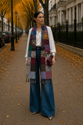 Silk Patchwork Dupatta | 85 x 220 cm