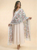 Karivani Luxury Floral Cotton Dupatta