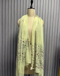 Digital Print Chiffon Stole | 100x180 cm