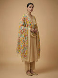 Karivani Luxury Floral Cotton Dupatta