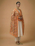 Karivani Luxury Floral Cotton Dupatta
