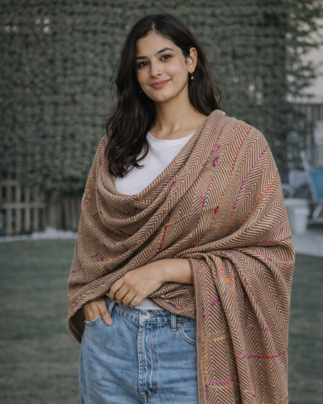 Karivani Gift box - Embroidered Stole