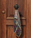 Vintage Paisley Pure Silk Long Stole | 50x180 cm
