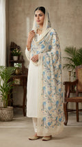Karivani Luxury Floral Cotton Dupatta