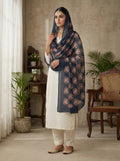 Karivani Luxury Floral Cotton Dupatta