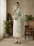Karivani Luxury Floral Cotton Dupatta