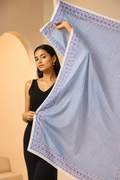 Karivani Luxury Block Print Cotton Dupatta
