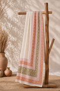 Karivani Luxury Block Print Cotton Dupatta
