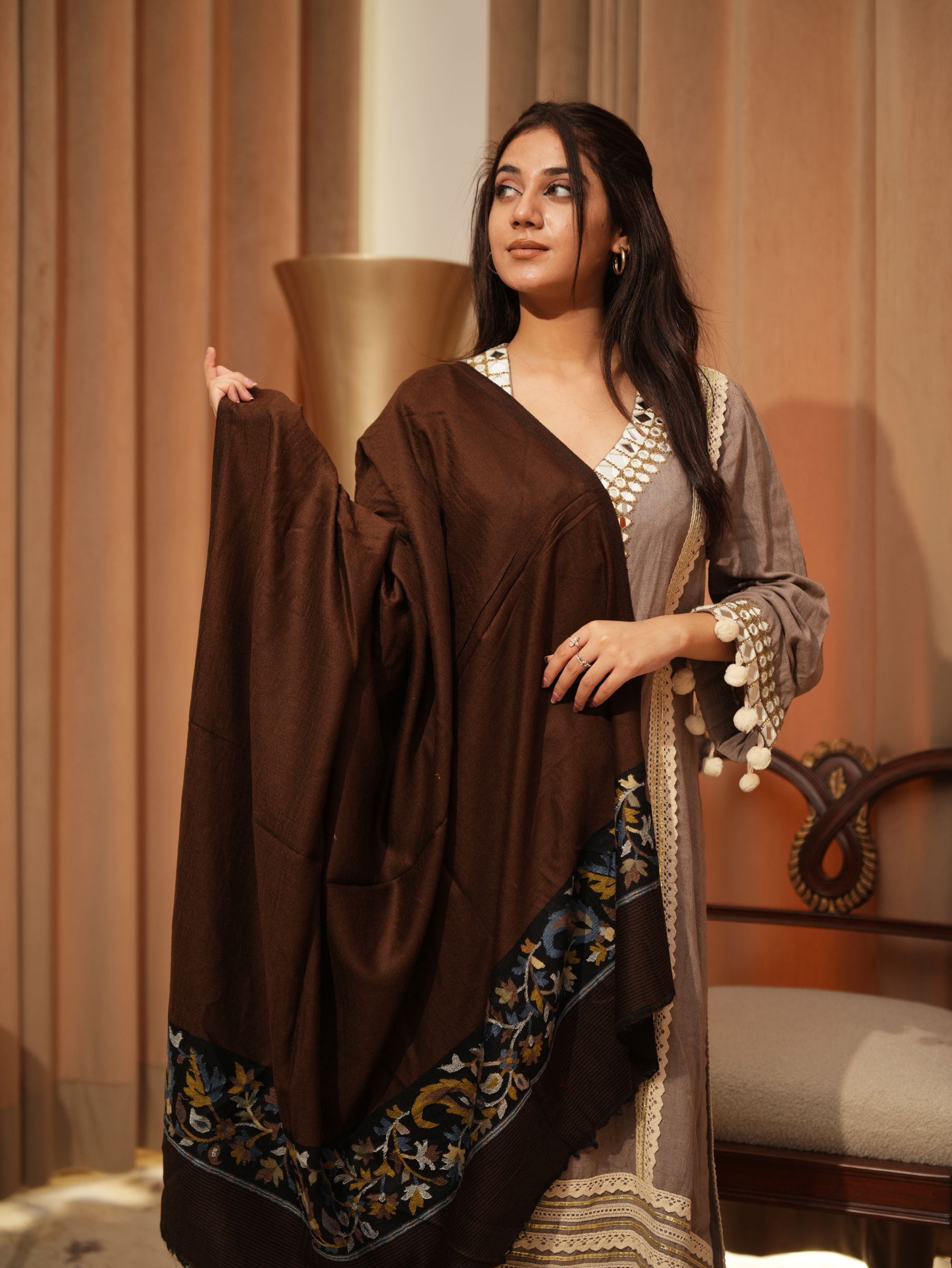 color:brown