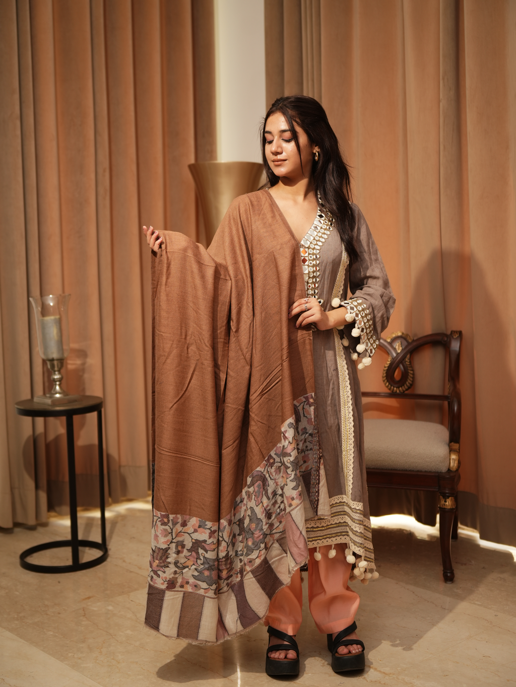 color:brown