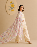 Karivani Luxury Floral Cotton Dupatta
