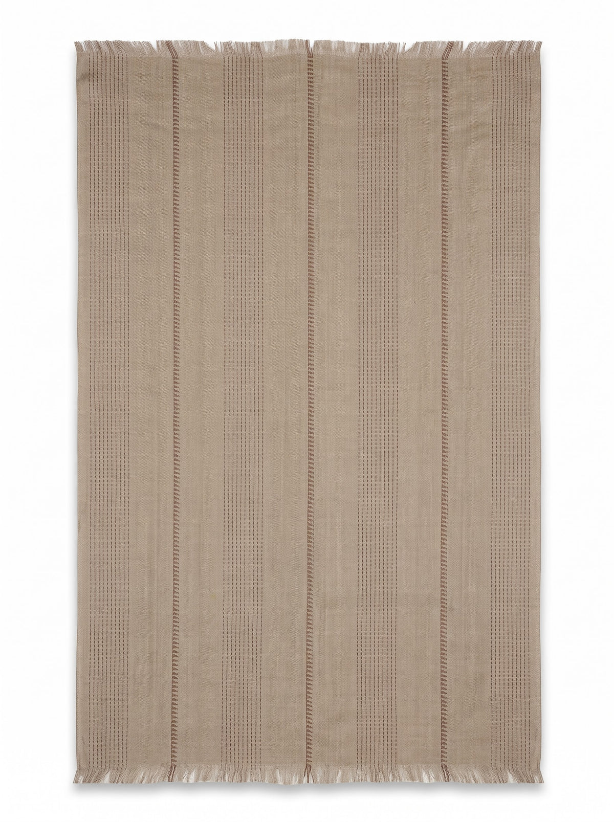 Viscose dobby stripe stole