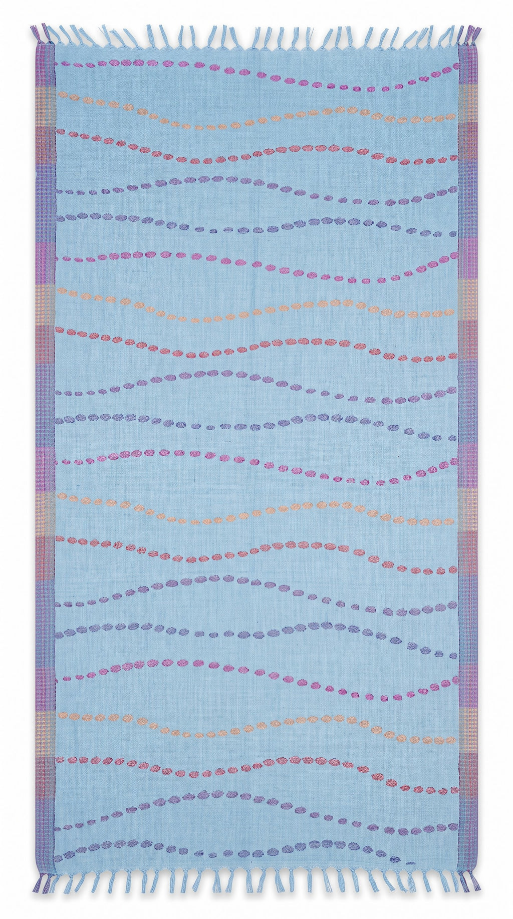 Melange Jacquard Viscose Stole
