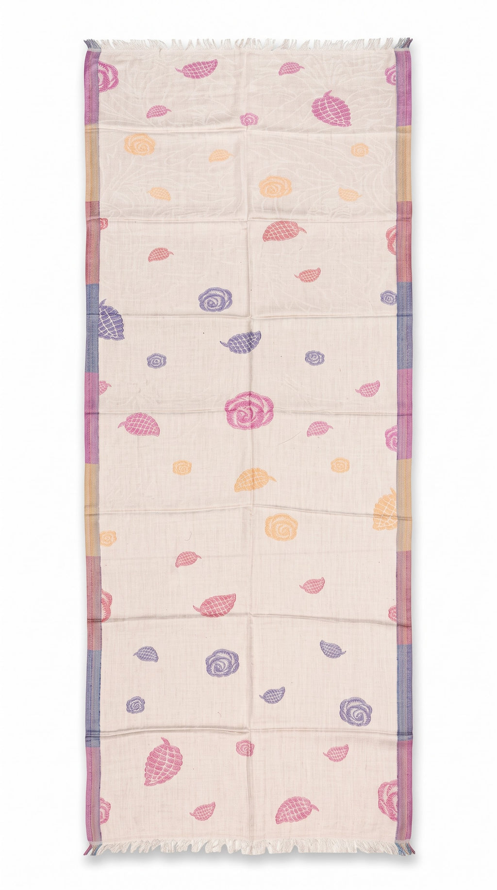 Melange Jacquard Viscose Stole