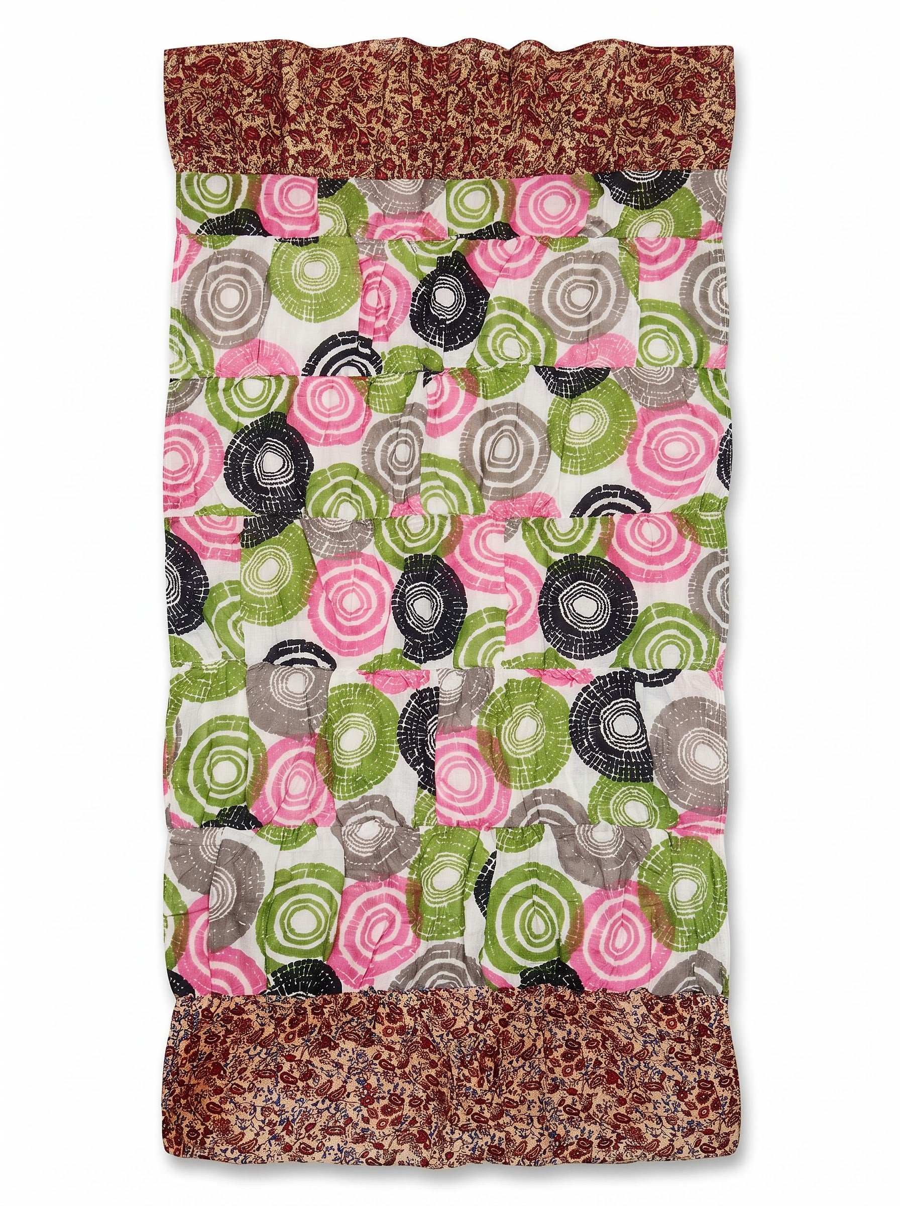 Printed Cotton Patchwork Lycra Stole