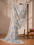 Karivani Luxury Floral Cotton Dupatta