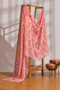 Karivani Luxury Floral Cotton Dupatta