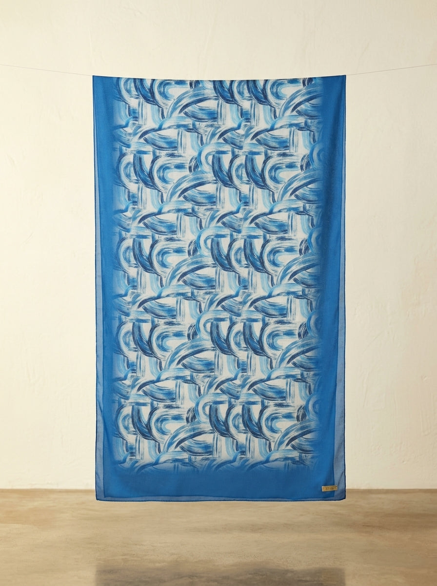 Karivani Luxury Digital Print Cotton Stole
