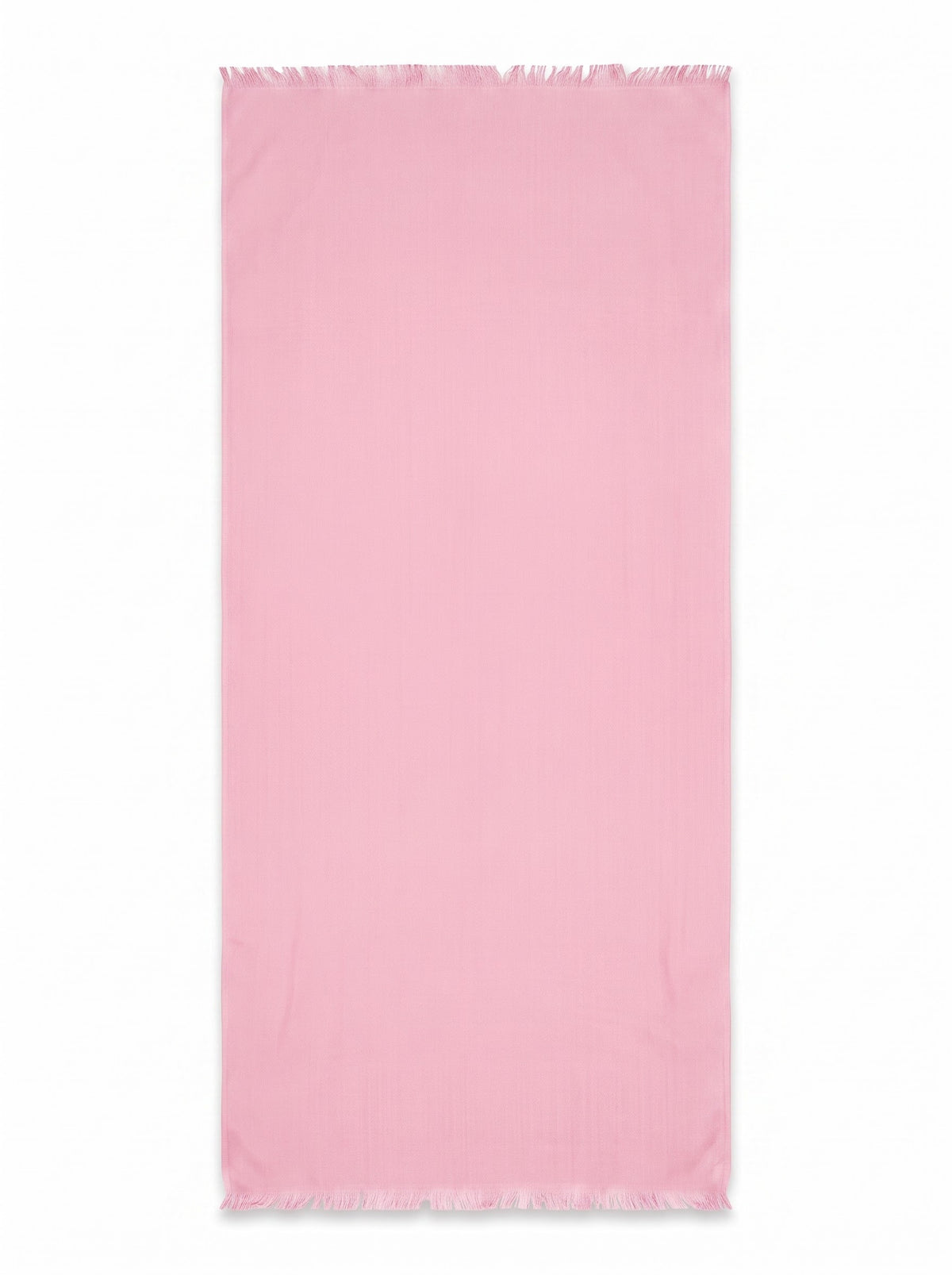 Baby Pink Solid Cotton Stole