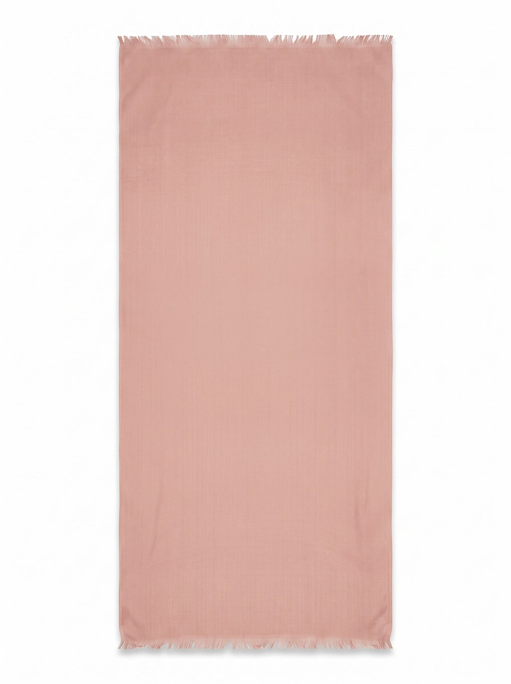 Peach Solid Cotton Stole