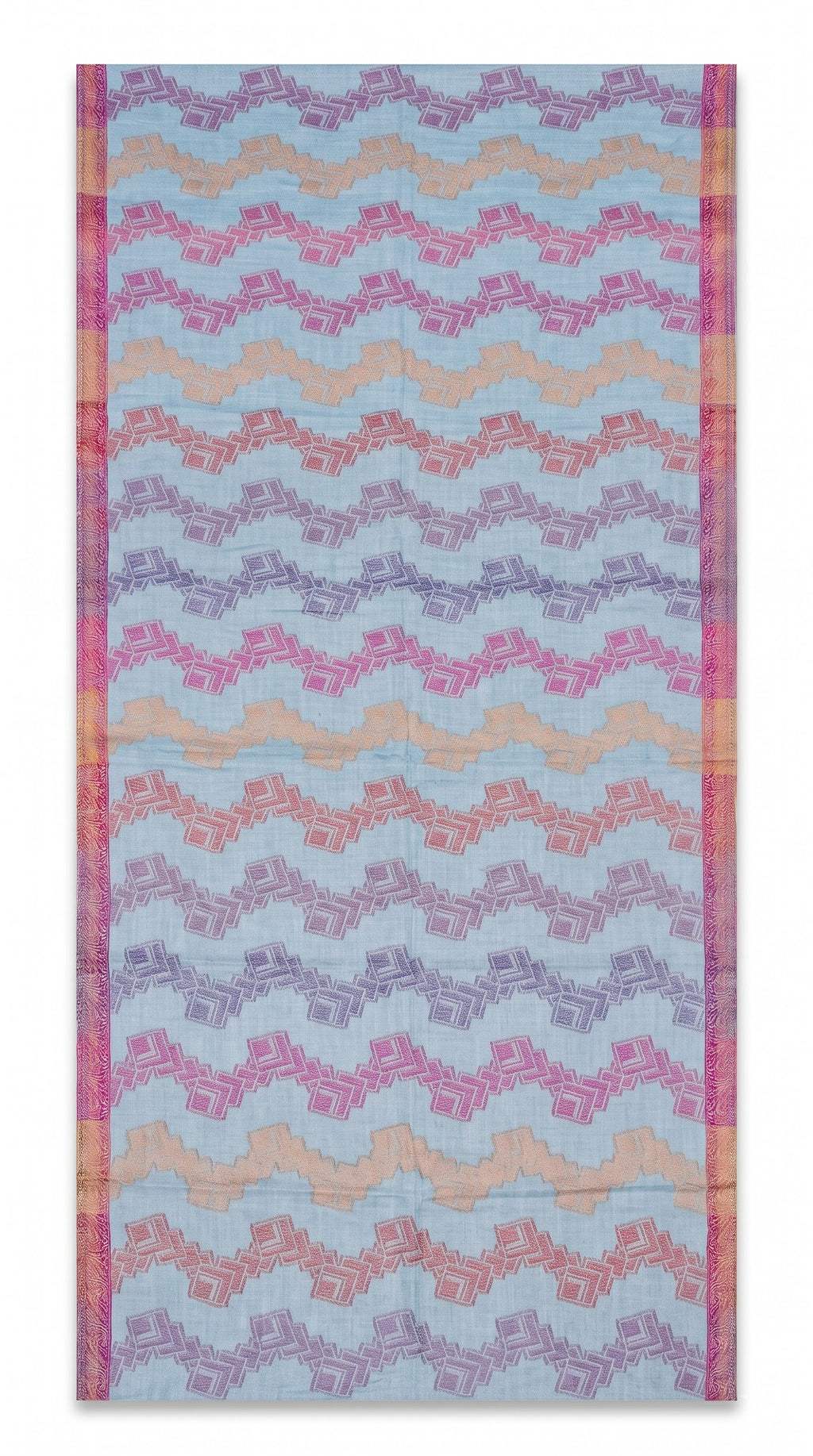 Melange Jacquard Viscose Stole