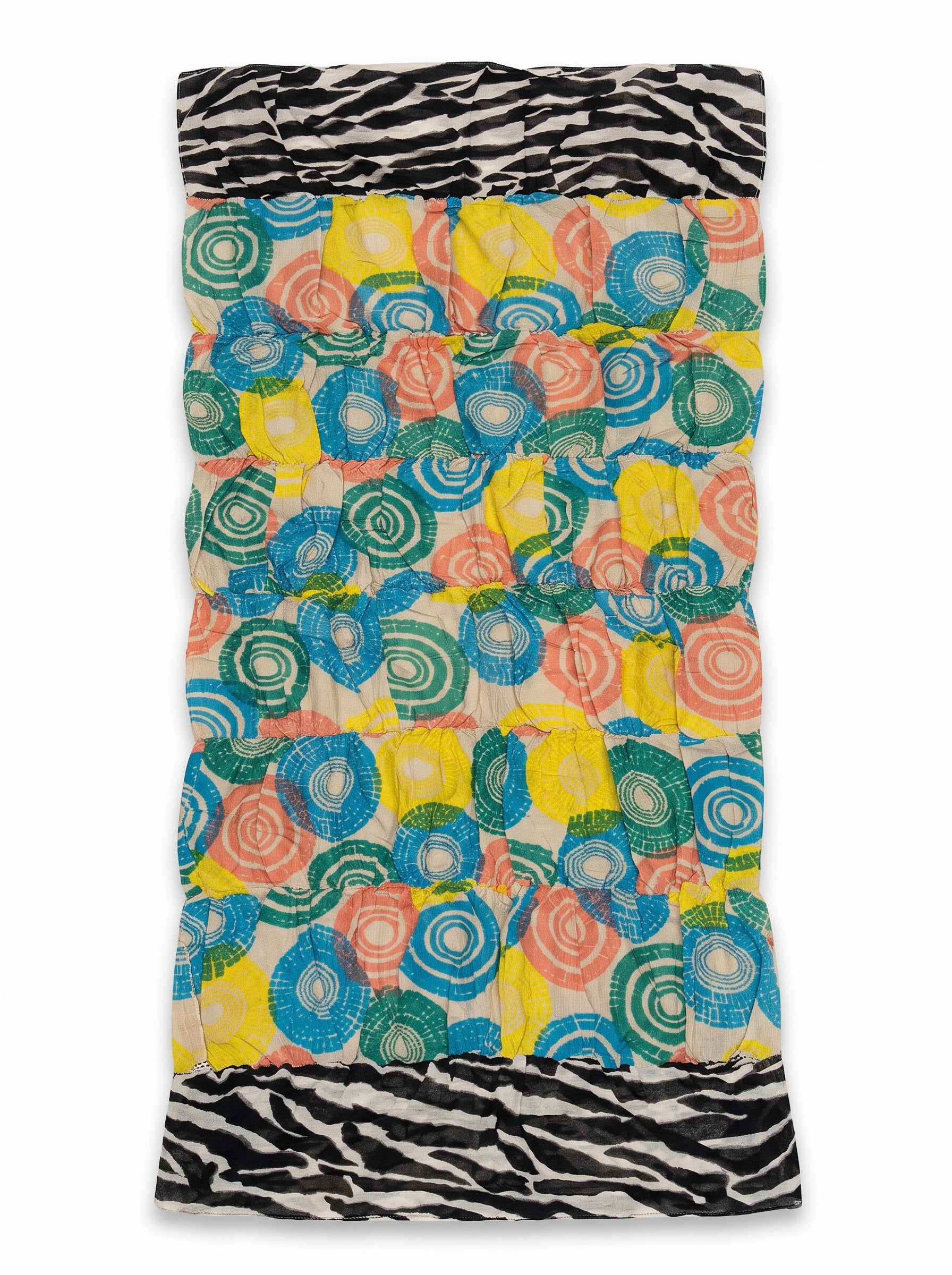 Printed Cotton Patchwork Lycra Stole