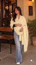 Poly Viscose Dobby Textured Stole