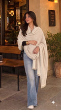 Poly Viscose Dobby Textured Stole