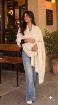 Poly Viscose Dobby Textured Stole