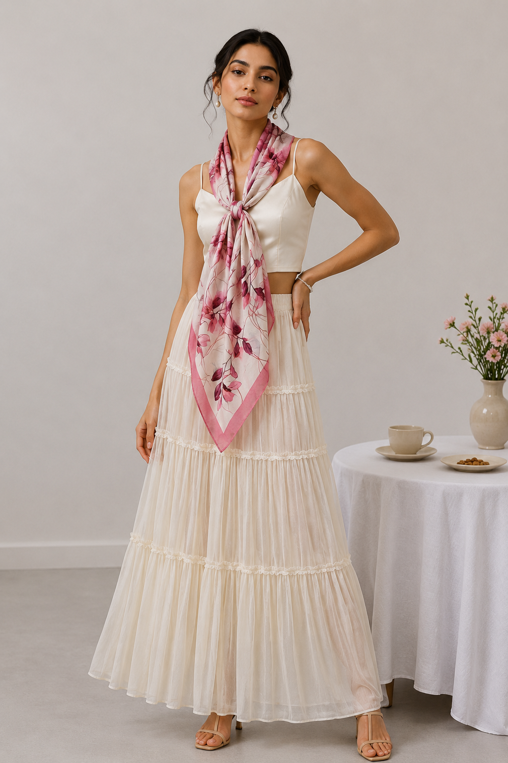 Karivani Luxury Digital Print Cotton Stole