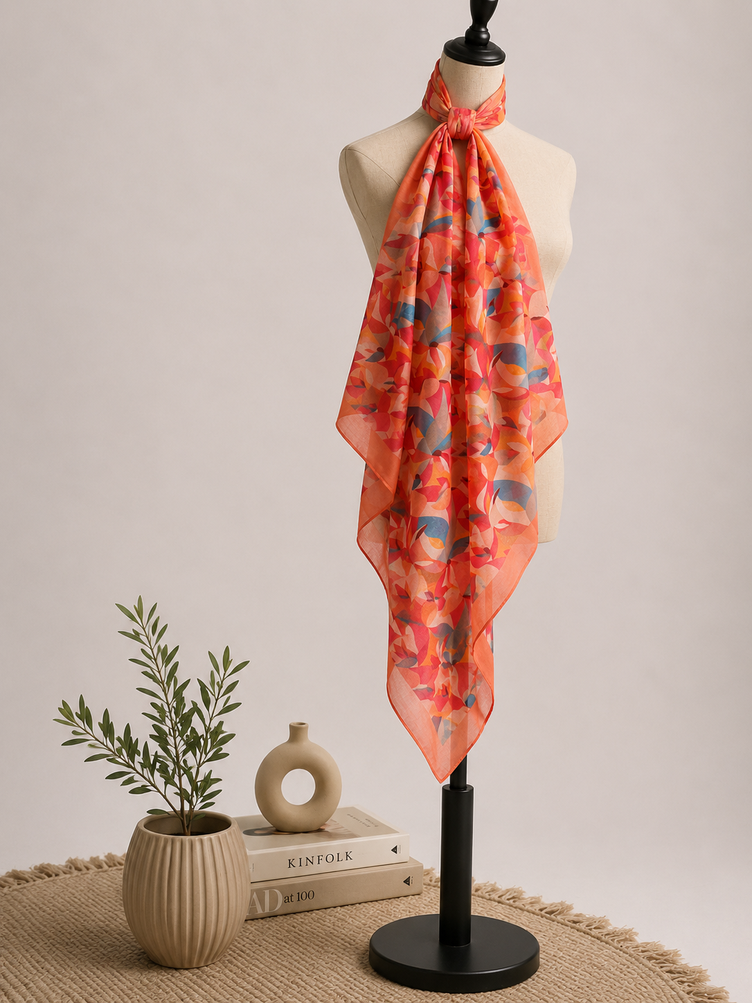 Karivani Luxury Digital Print Cotton Stole