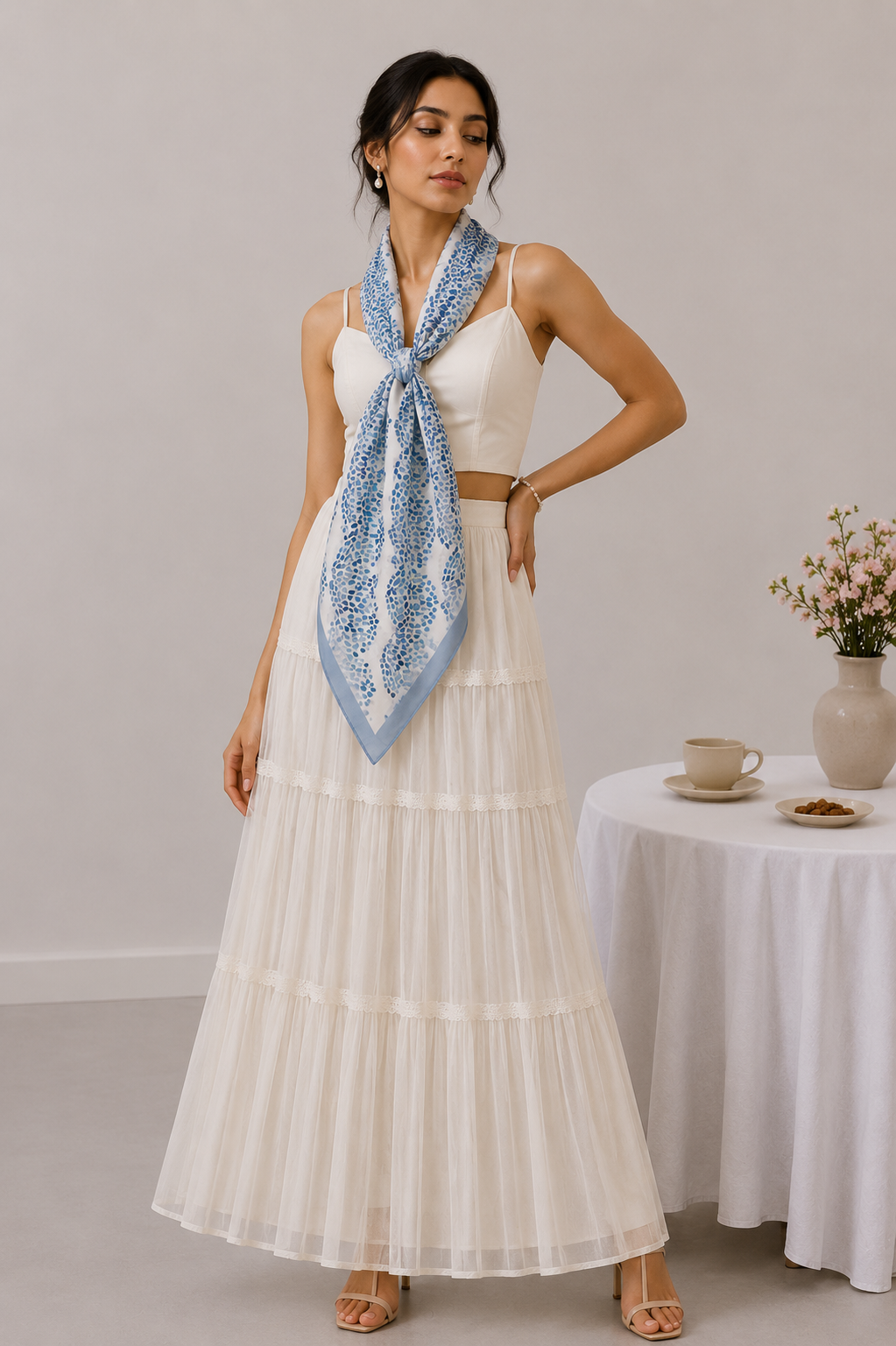 Karivani Luxury Digital Print Cotton Stole