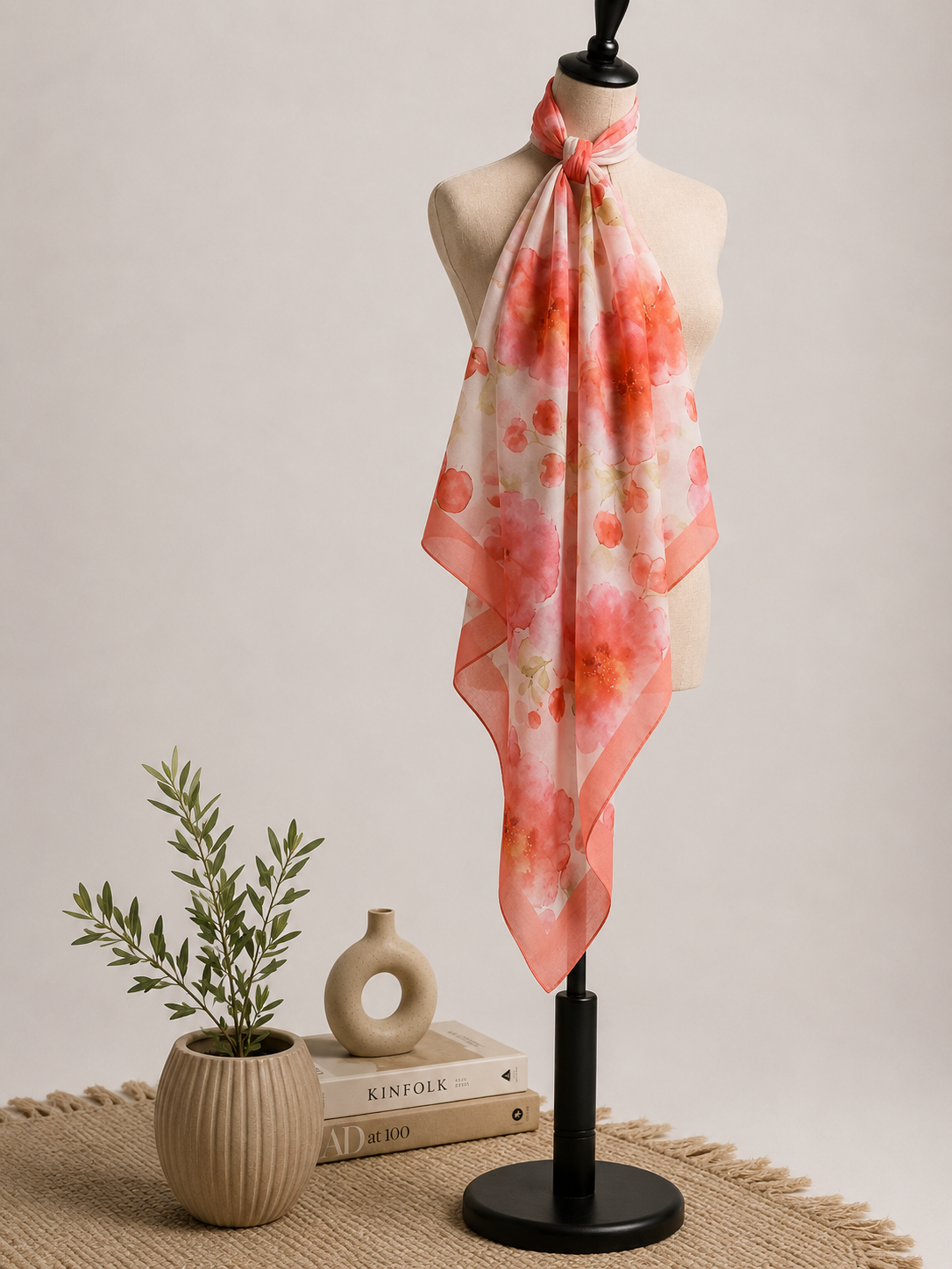 Karivani Luxury Digital Print Cotton Stole
