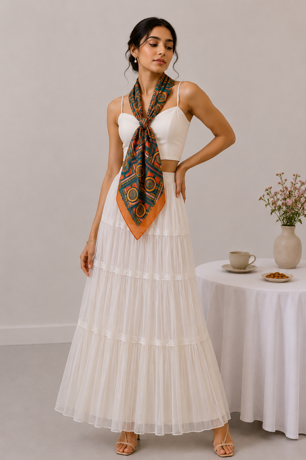 Karivani Luxury Digital Print Cotton Stole