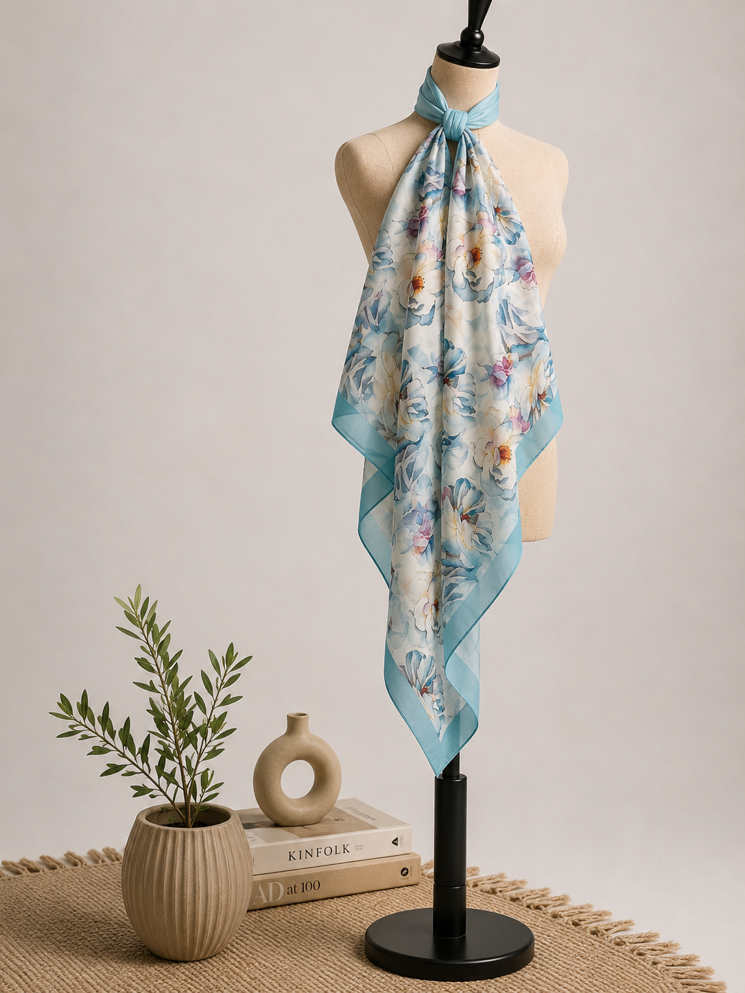 Karivani Luxury Digital Print Cotton Stole