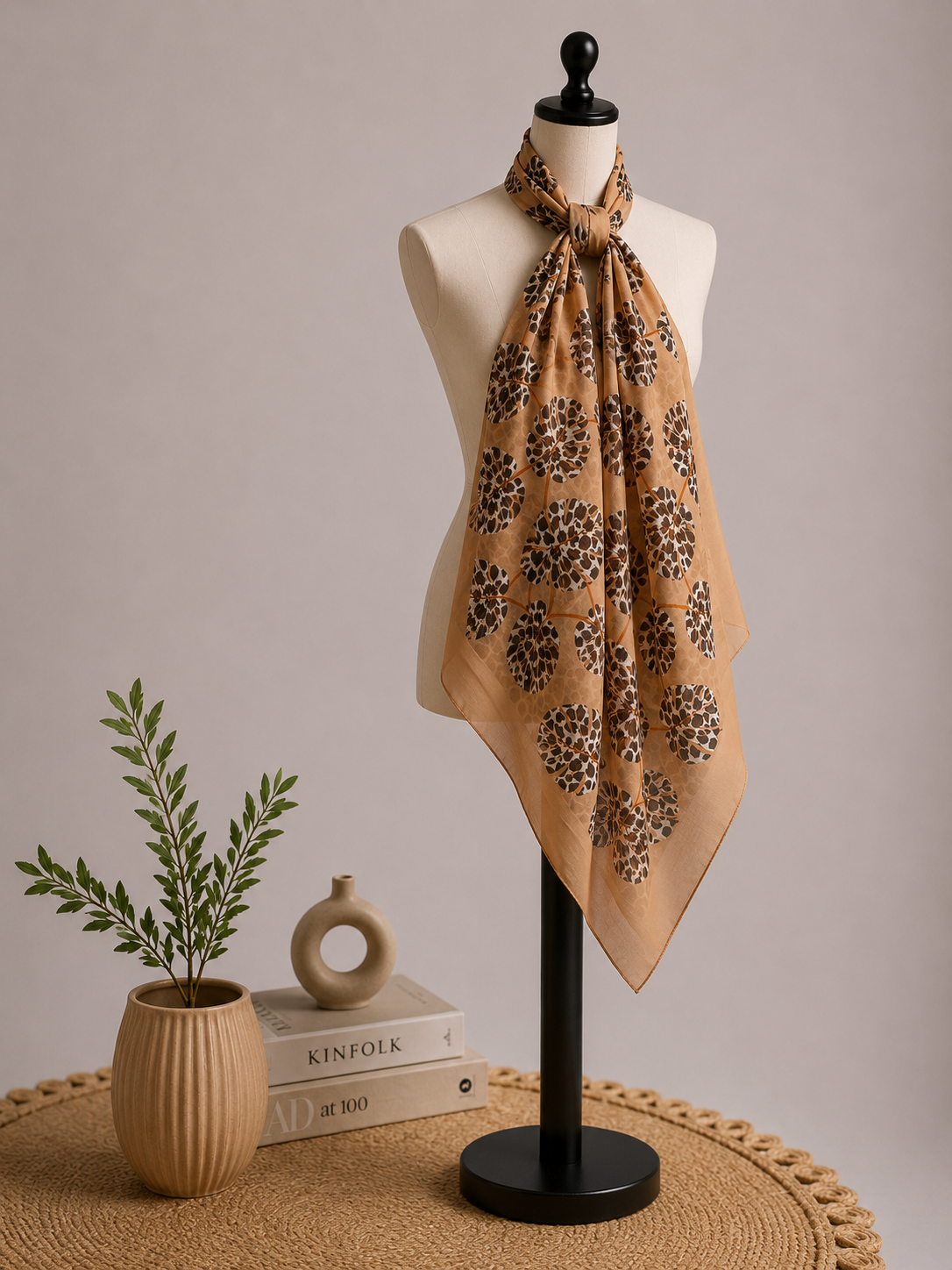 Karivani Luxury Digital Print Cotton Stole