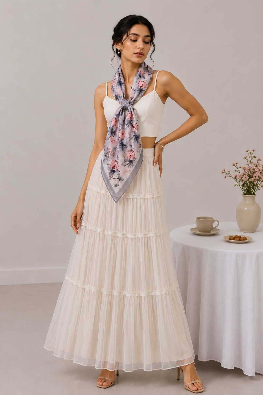 Karivani Luxury Digital Print Cotton Stole