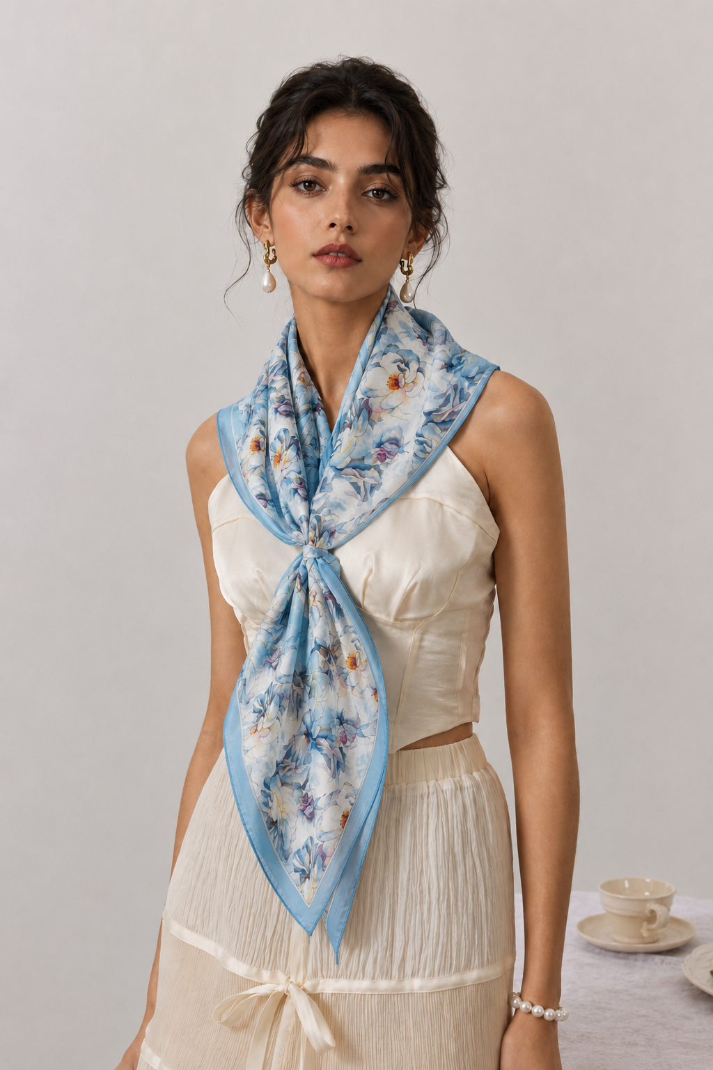 Karivani Luxury Digital Print Cotton Stole
