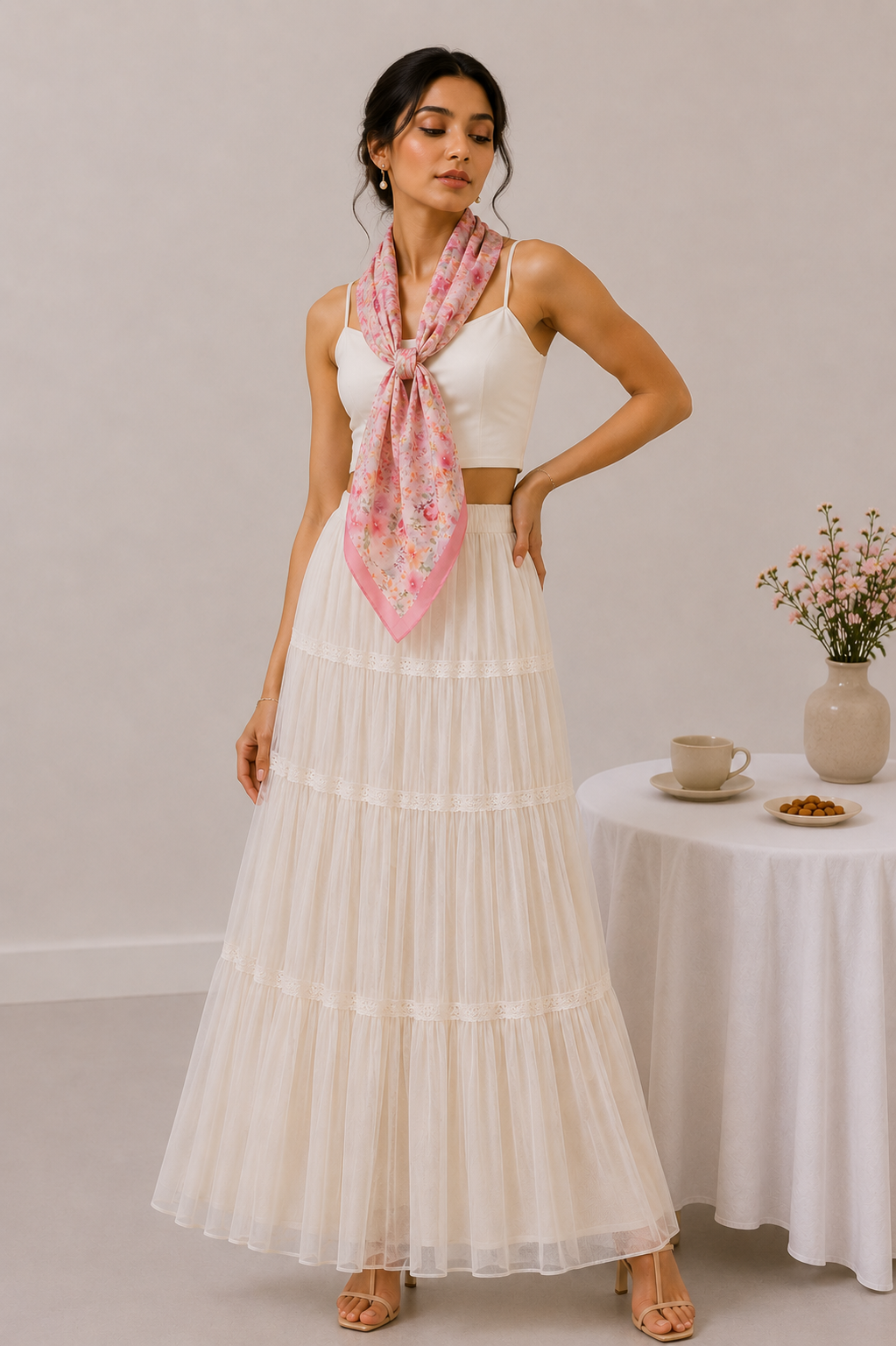 Karivani Luxury Digital Print Cotton Stole