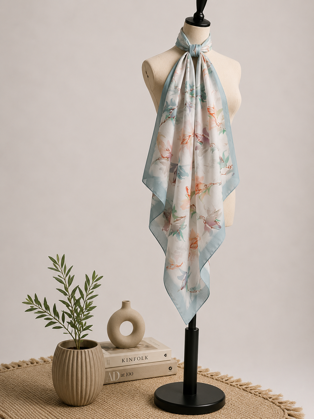 Karivani Luxury Digital Print Cotton Stole