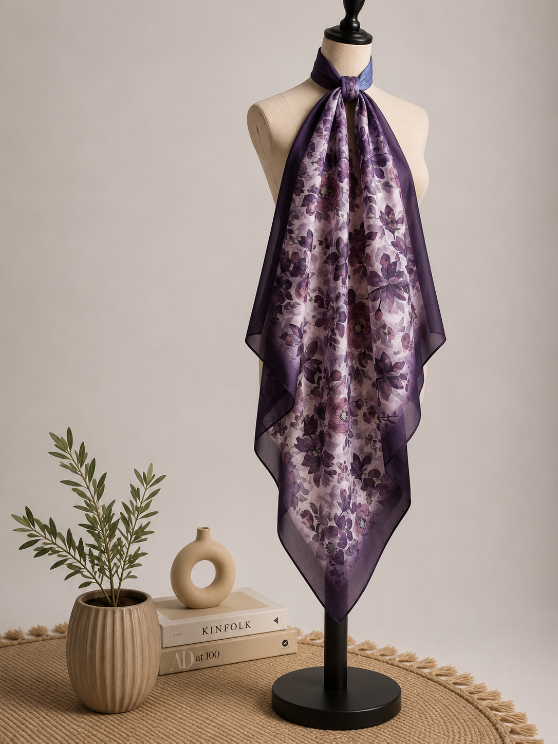 Karivani Luxury Digital Print Cotton Stole