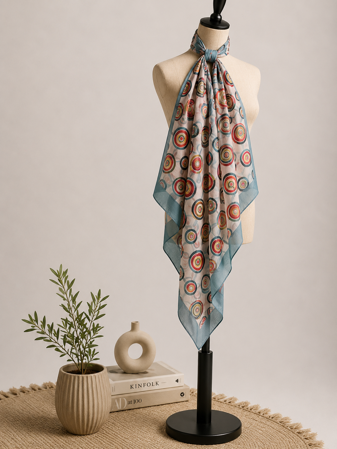 Karivani Luxury Digital Print Cotton Stole