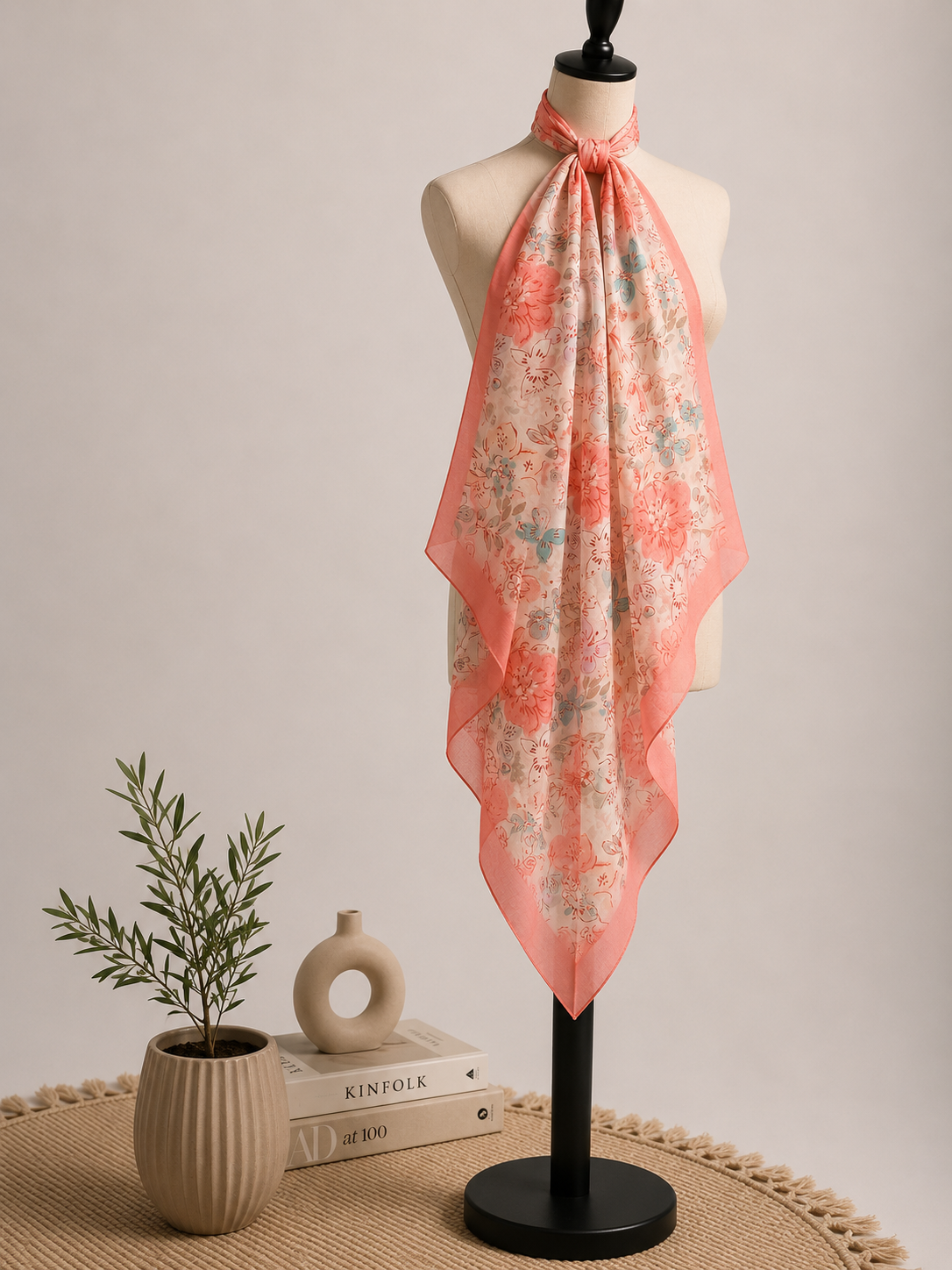 Karivani Luxury Digital Print Cotton Stole