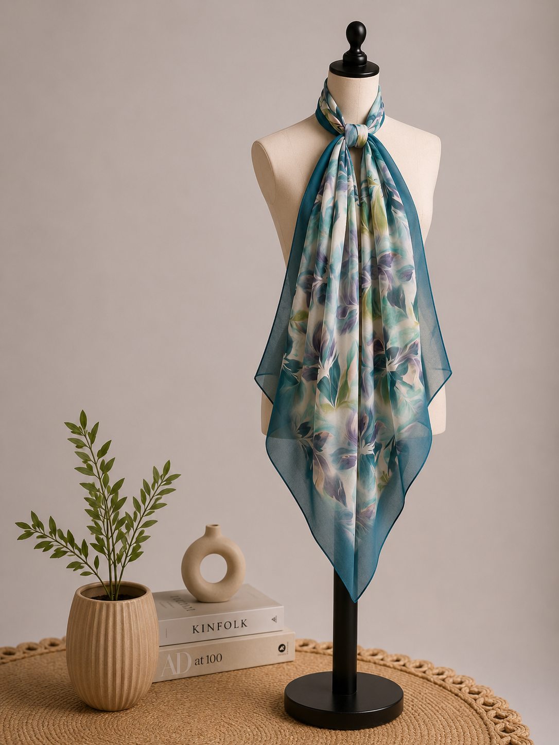 Karivani Luxury Digital Print Cotton Stole