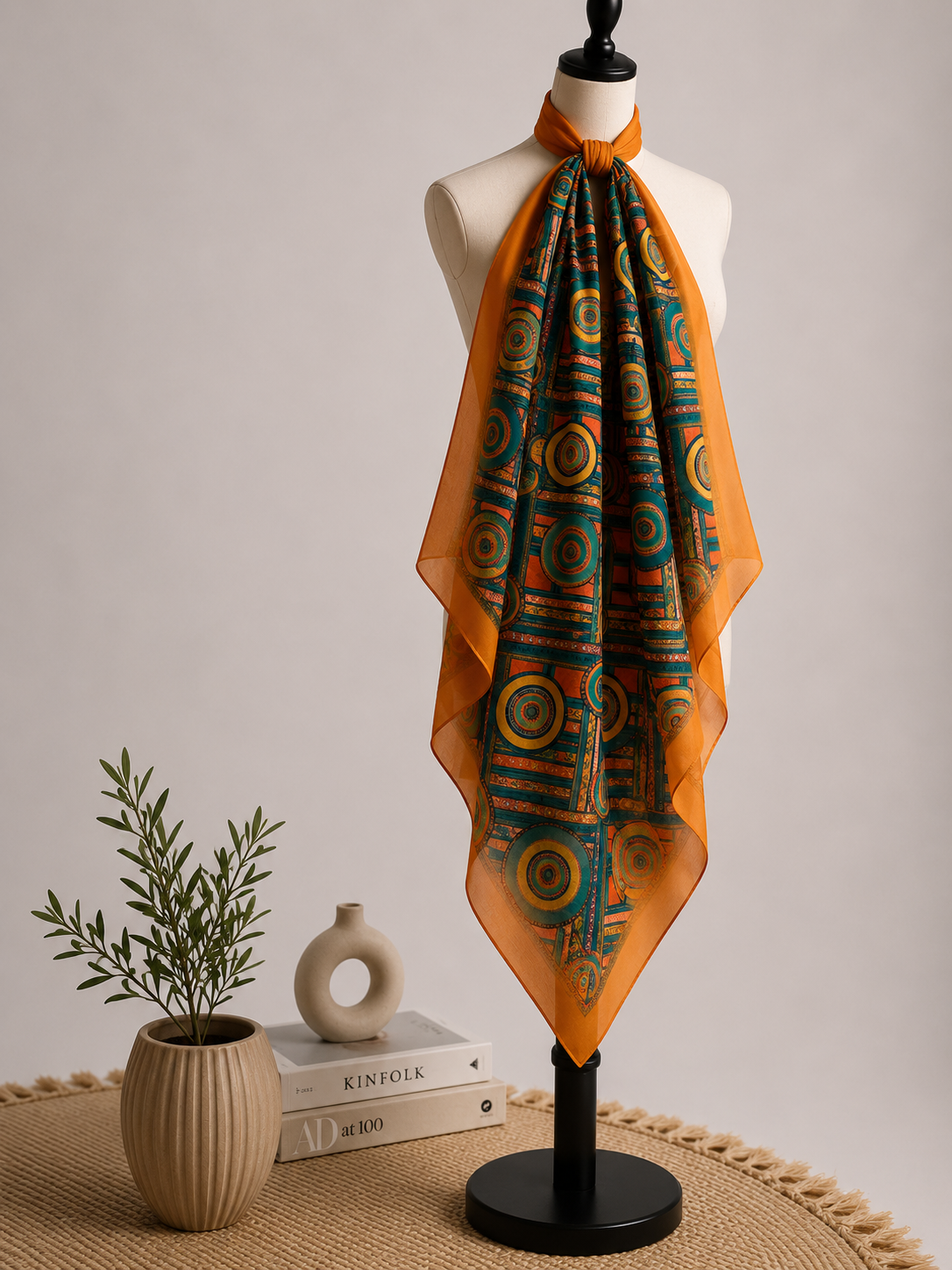 Karivani Luxury Digital Print Cotton Stole