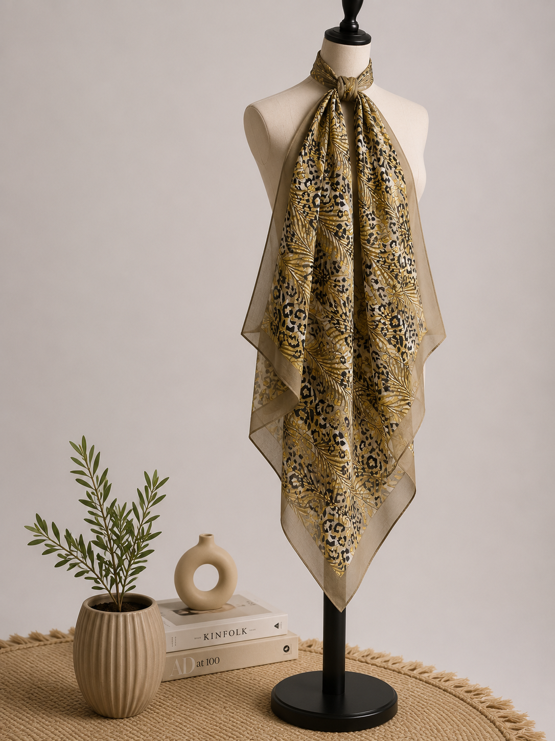 Karivani Luxury Digital Print Cotton Stole