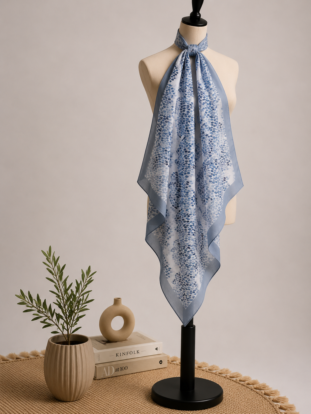 Karivani Luxury Digital Print Cotton Stole