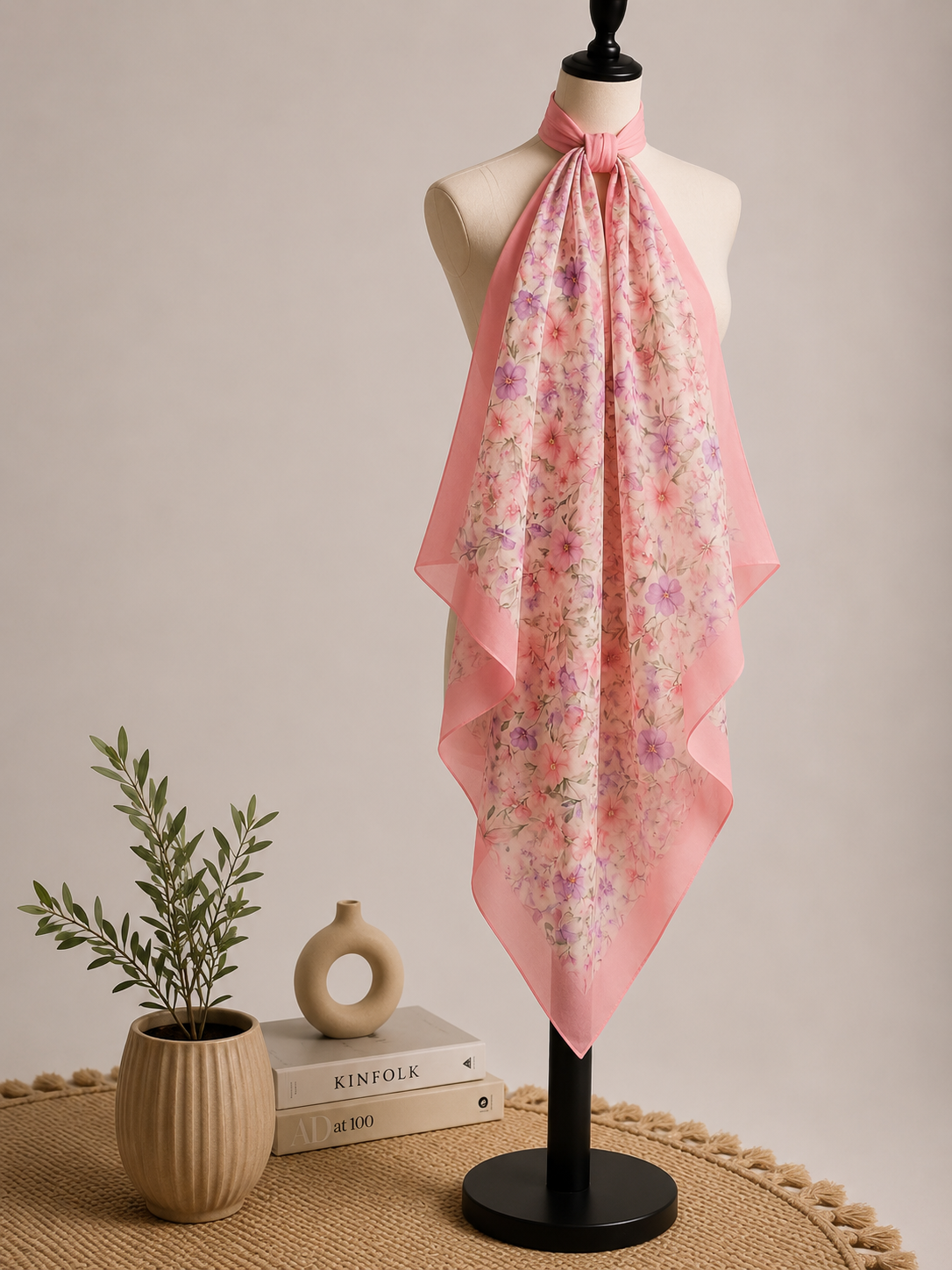 Karivani Luxury Digital Print Cotton Stole