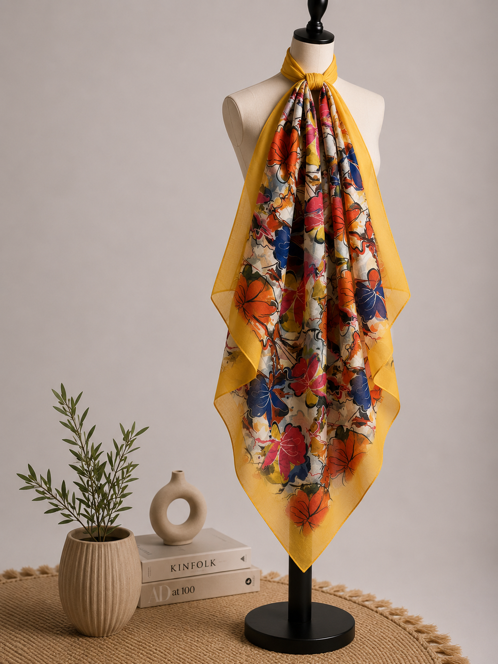 Karivani Luxury Digital Print Cotton Stole